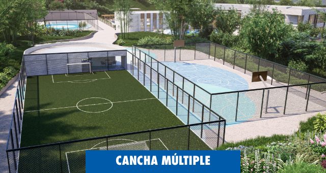 Cancha Múltiple Condominios - Colinas del mar - Venta de Lotes Campestres Cancha Múltiple Condominios - Colinas del mar - Venta de Lotes Campestres